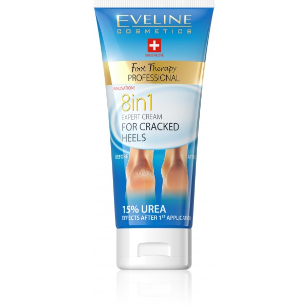 EVELINE expert krém na popraskané päty 8v1