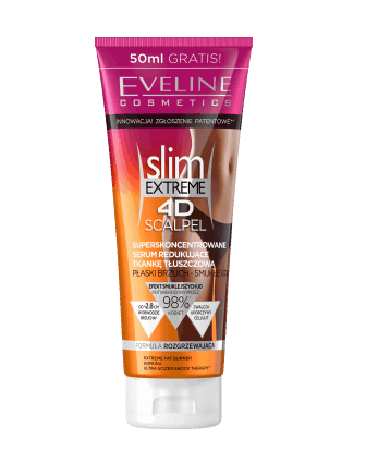 EVELINE slim EXTREME 4D SCALPEL superkoncentrované zoštíhľujúce sérum