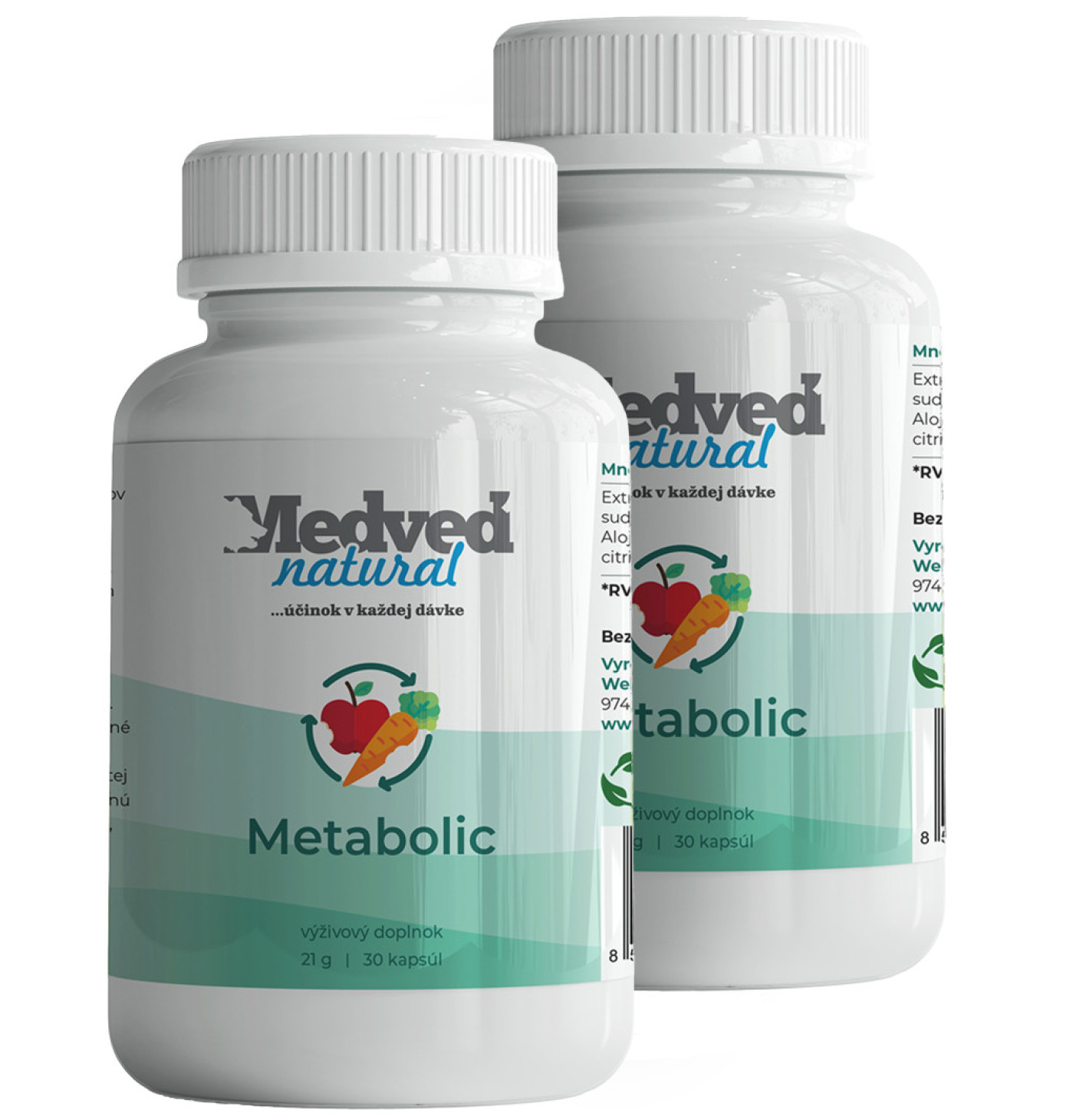 2x Metabolic 30 kapsúl (60 kapsúl spolu)
