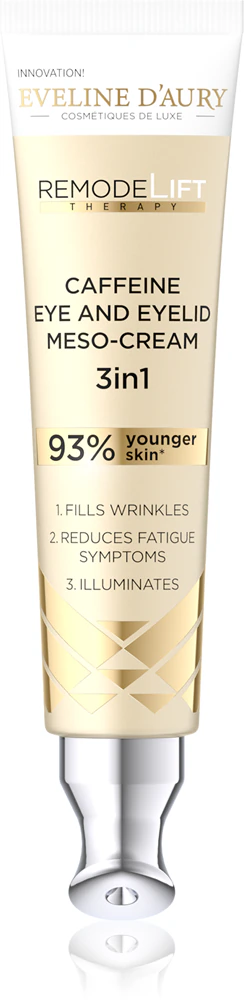 Eveline Cosmetics Remodelift Therapy protivráskový krém na očné okolie s kofeínom