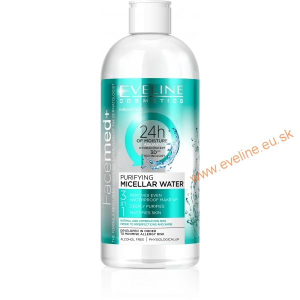 EVELINE Facemed + čistiaca micelárna voda 3v1