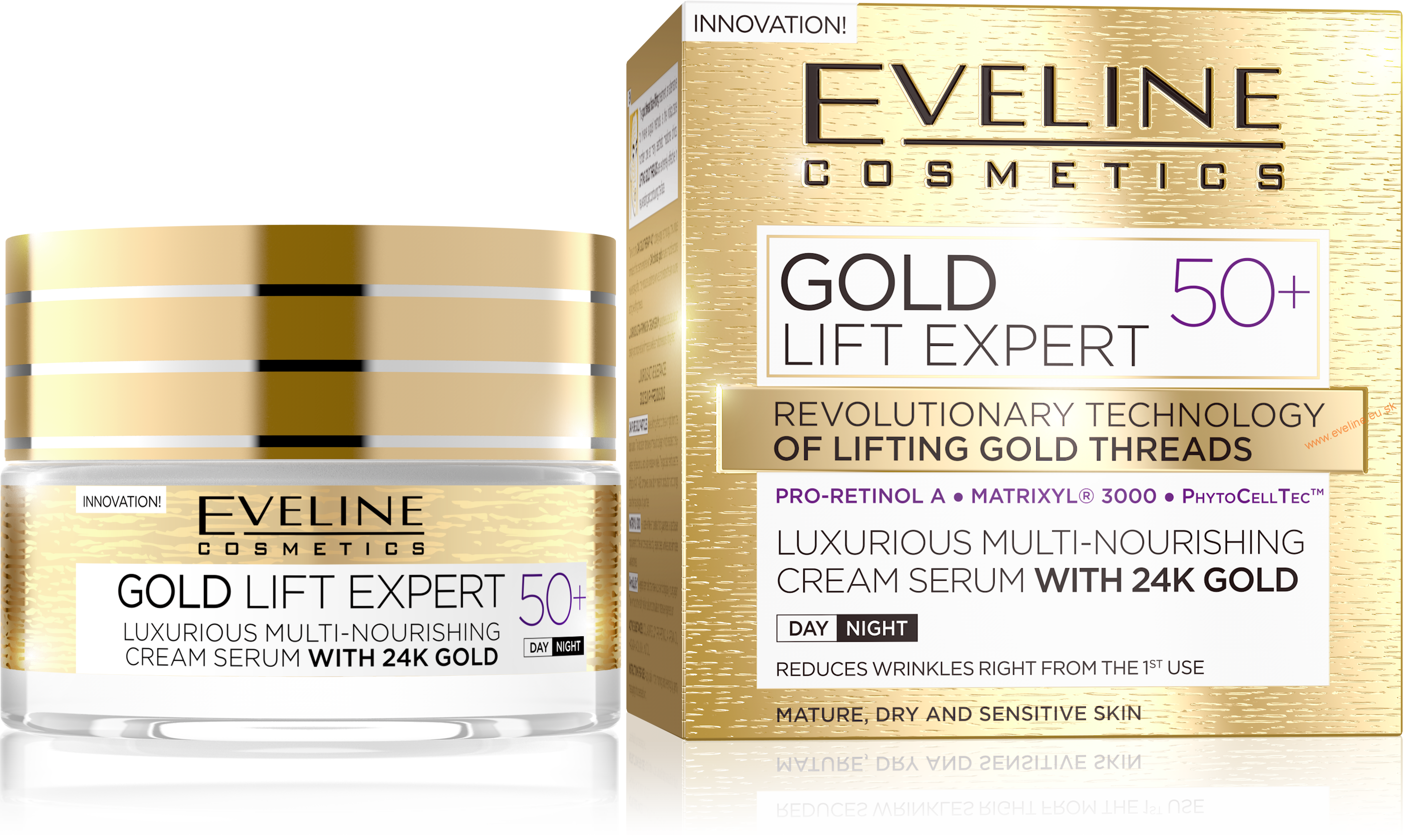 EVELINE Gold Lift Expert 50+
