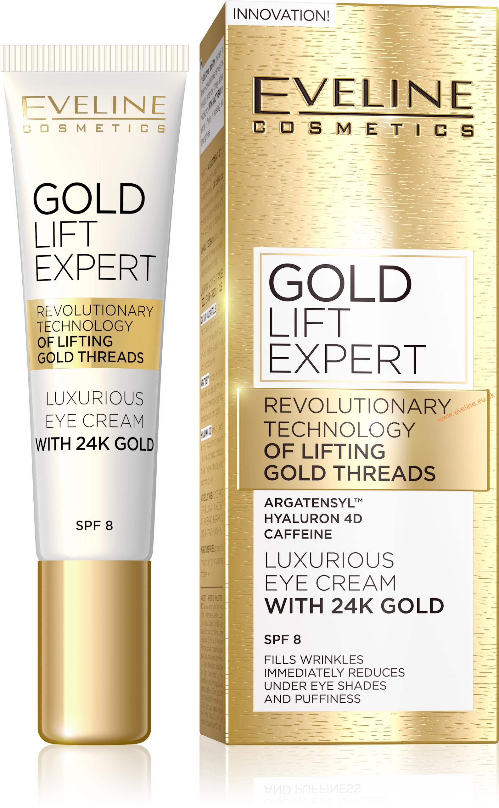 EVELINE Gold Lift Expert očný krém