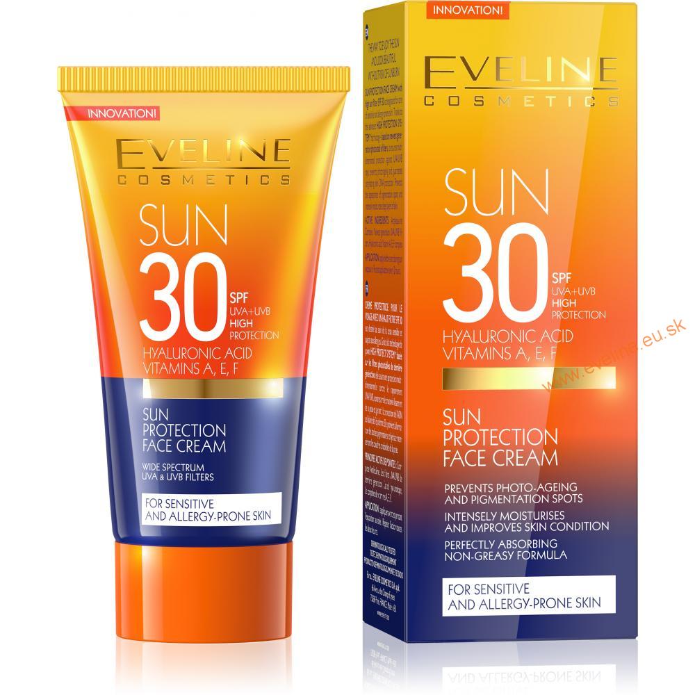 EVELINE SUN CARE ochranný krém na tvár SPF 30