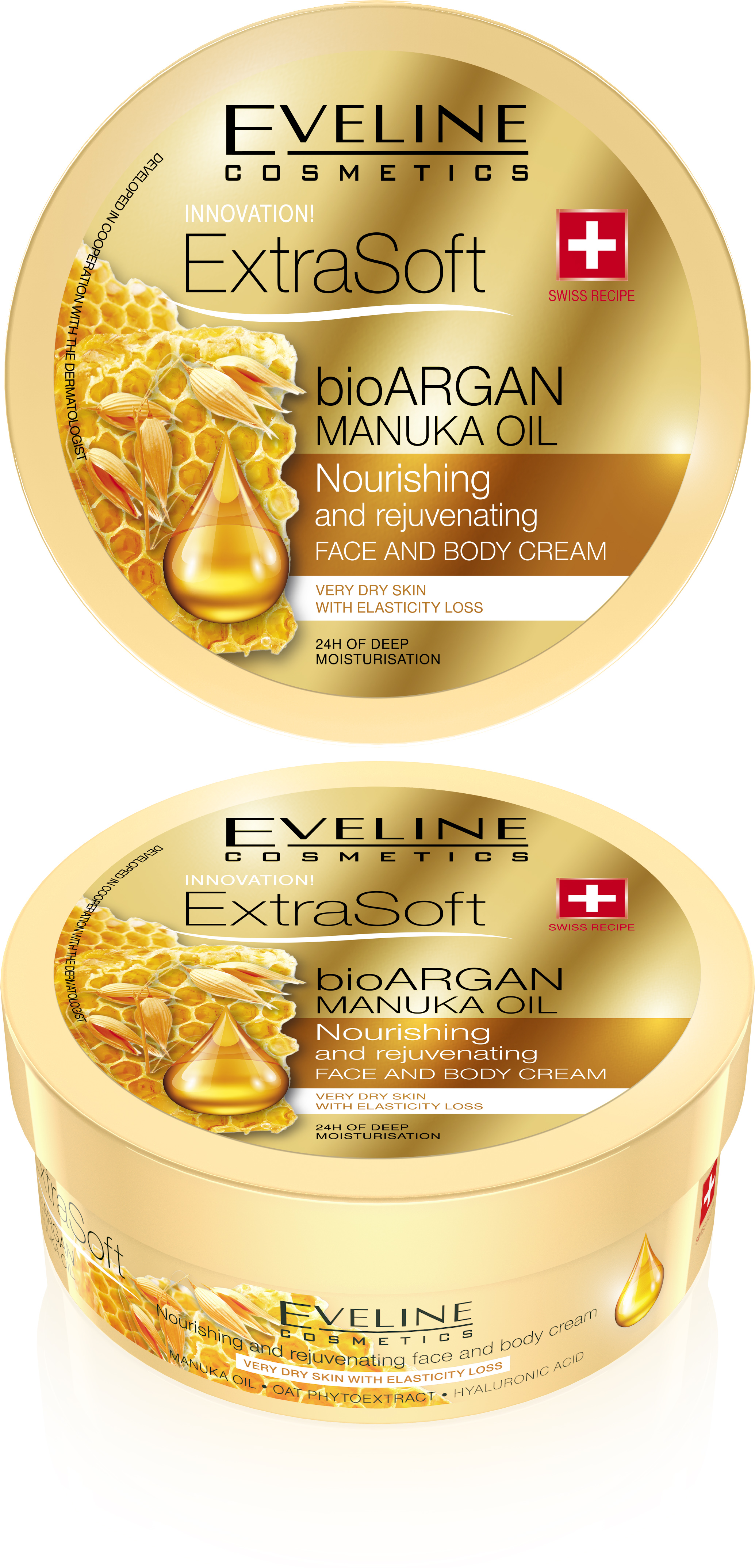 EVELINE Extra Soft omladzujúci krém na tvár a telo