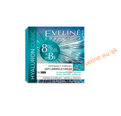 EVELINE Hyaluron Clinic 40+ spevňujúci krém proti vráskam