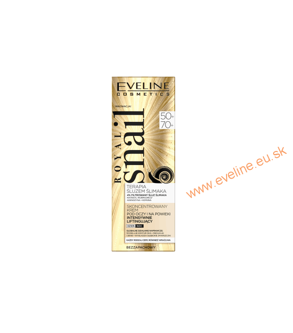 EVELINE Royal Snail koncentrovaný intenzívne spevňujúci očný krém 50+/70+