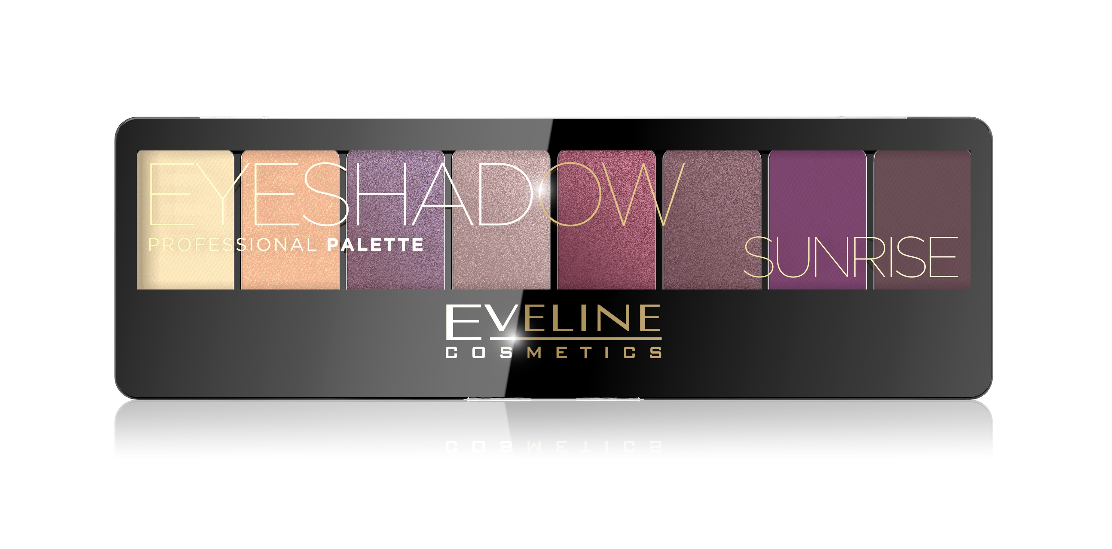 EVELINE paleta - očné tiene Sunrise