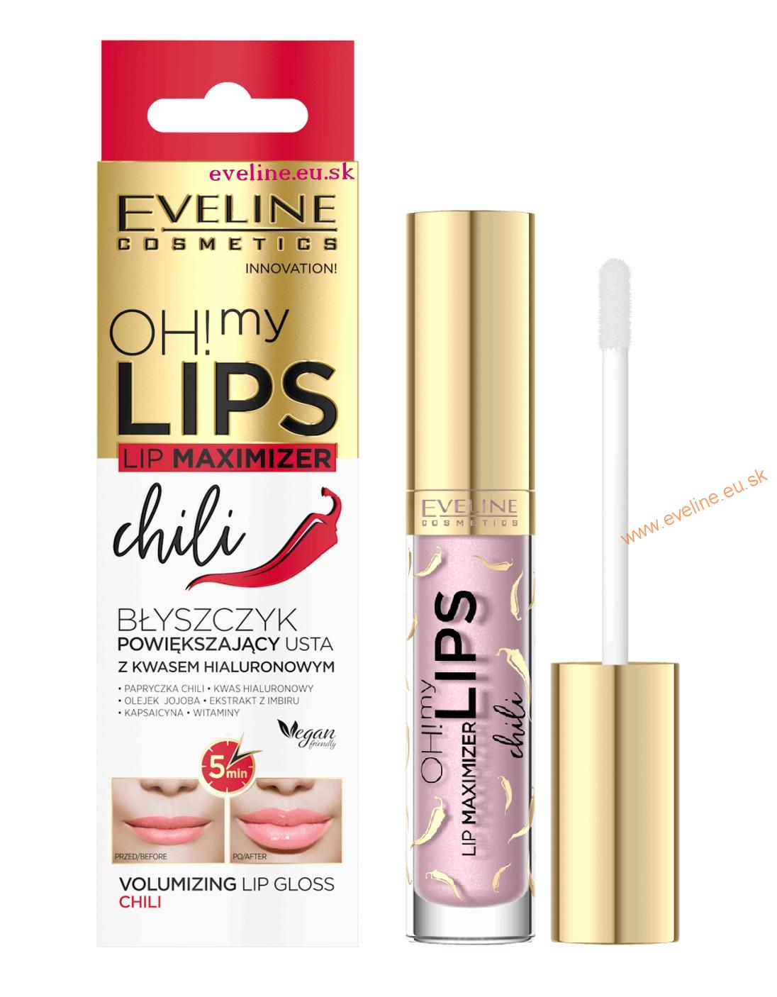 EVELINE OH! my LIPS MAXIMIZER sérum na pery - Chili