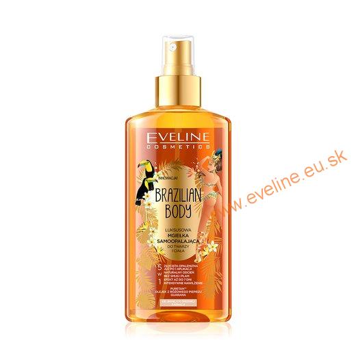 EVELINE Brazilian Body luxusná samoopaľovacia hmla na tvár a telo 5v1