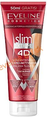 EVELINE slim EXTREME 4D koncentrované termo-aktívne sérum - spaľovač tuku
