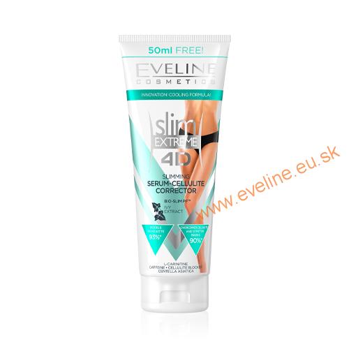 EVELINE slim EXTREME 4D zoštíhľujúce sérum-korektor proti celulitíde