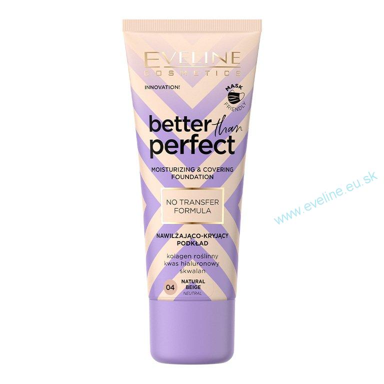 EVELINE hydratačný a krycí make-up BETTER THAN PERFECT - 04 Natural beige