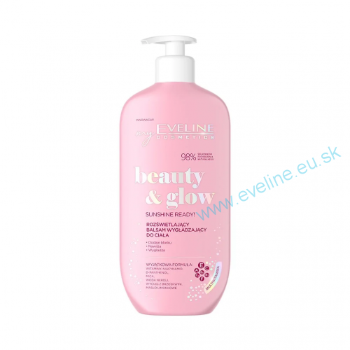 EVELINE Beauty & Glow rozjasňujúco - vyhladzujúci telový balzam