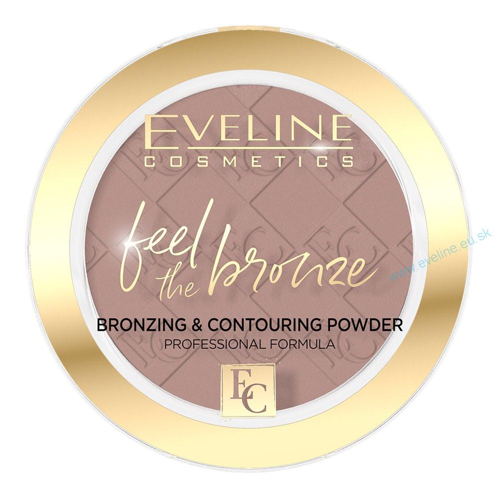 EVELINE Feel The Bronze bronzujúci a konturovací púder