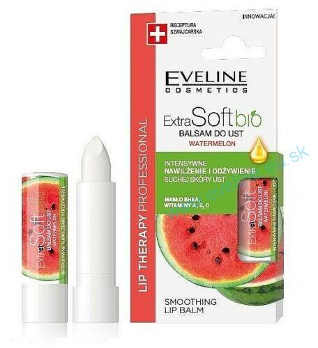 EVELINE Lip Therapy PROFESSIONAL Extra Soft BIO balzam na pery - Melón