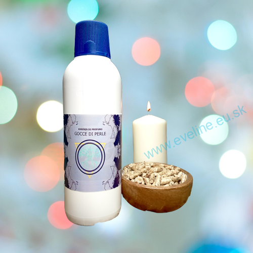 Parfum na pranie GOCCE DI PERLE 500 ml Vôňa SLADKO - KORENISTA