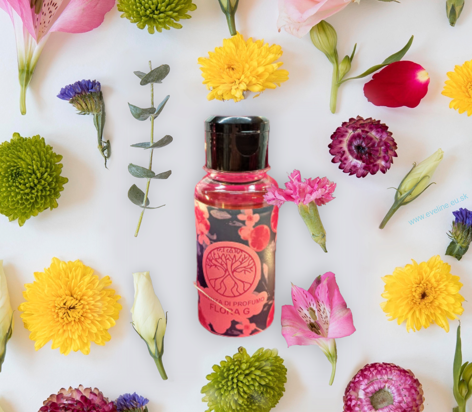 Parfum na pranie FLORA G 100ml Vôňa SLADKO - KORENISTA