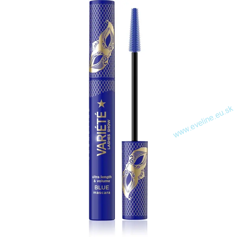 VARIETE - PREDLŽUJÚCA A ZAHUSŤUJÚCA MASKARA MODRÁ