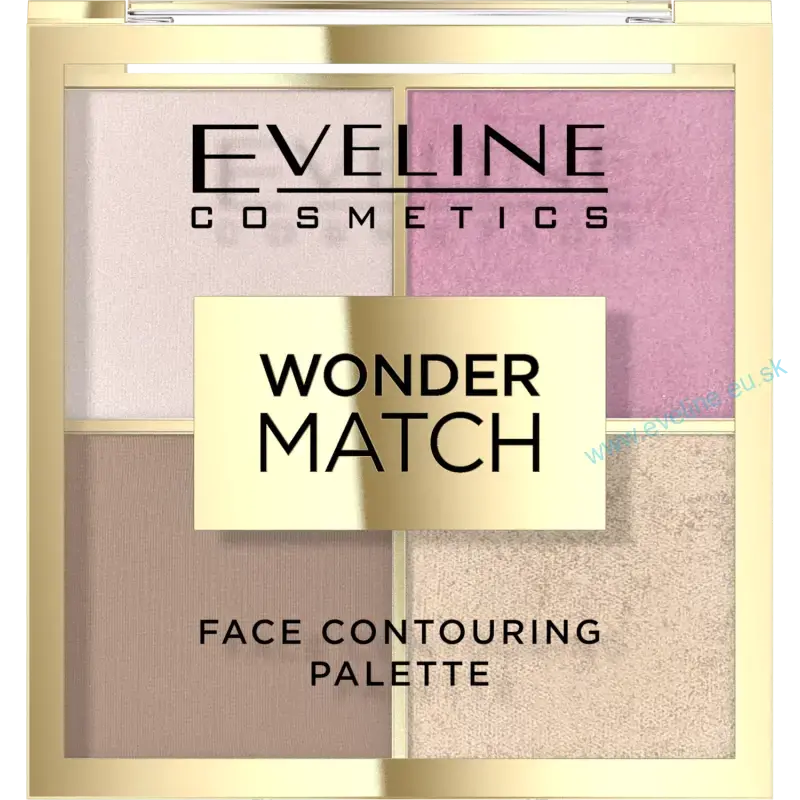 EVELINE Wonder Match paleta na kontúrovanie tváre
