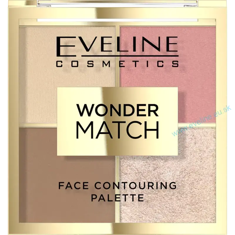 EVELINE Wonder Match paleta na kontúrovanie tváre