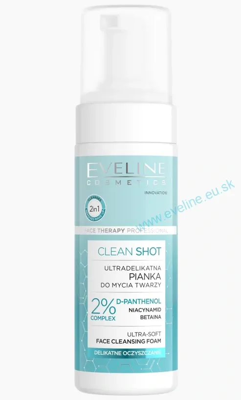 CLEAN SHOT - ULTRA JEMNÁ ČISTIACA PENA NA TVÁR