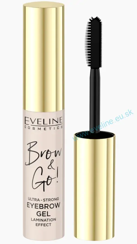BROW & GO! - ULTRA SILNÝ GÉL NA OBOČIE - EFEKT LAMINÁCIE