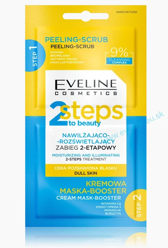 2 Steps to beauty - Hydratačná a rozjasňujúca 2-stupňová kúra