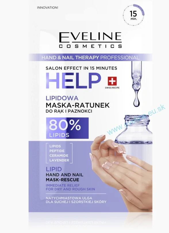 HELP - lipidová maska na ruky a nechty