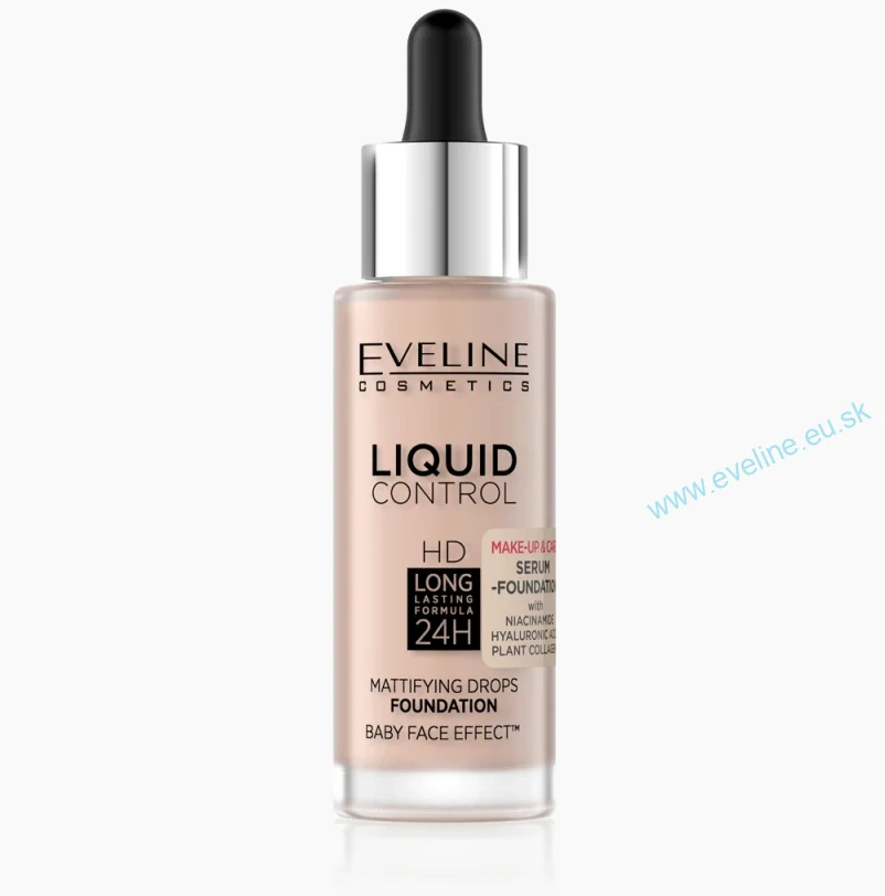 LIQUID CONTROL - zmatňujúci make-up na tvár s niacínamidom 02