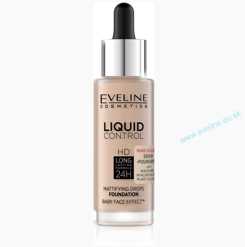 LIQUID CONTROL - zmatňujúci make-up na tvár s niacínamidom 03
