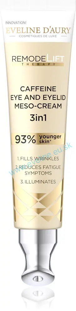 Eveline Cosmetics Remodelift Therapy protivráskový krém na očné okolie s kofeínom