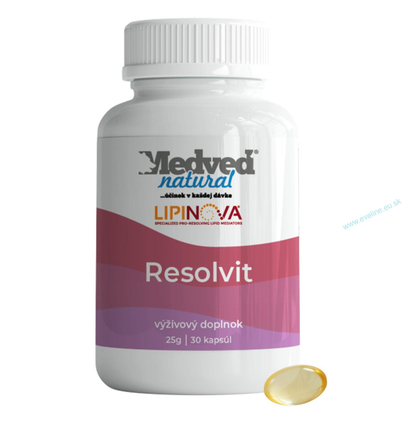 Medveď natural Resolvit 30 kapsúl