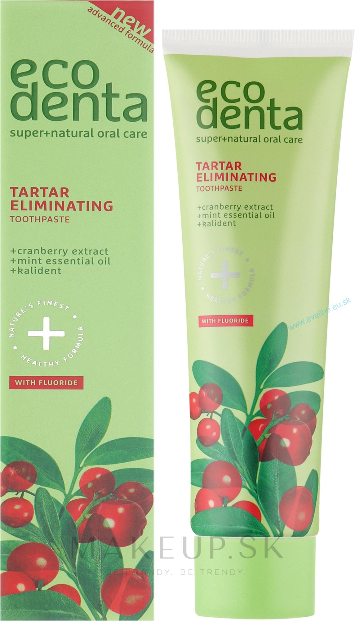 EcoDenta TARTAR ELIMINATING proti zubnému kameňu 2v1 100 ml