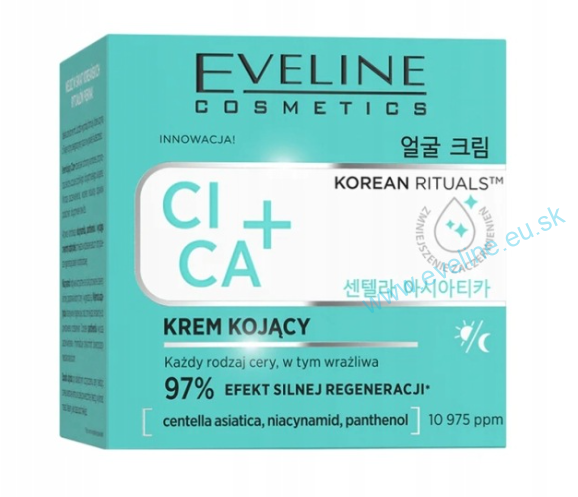 Vyhladzujúci krém na tvár redukujúci póry Eveline Korean Rituals
