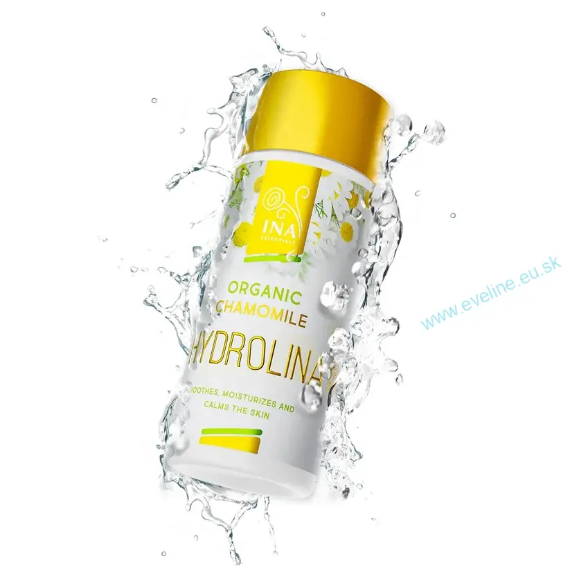 INA ESSENTIALS HYDROLINA™ - Organická Harmančekova voda na Ekzémy a Podráždenú pokožku