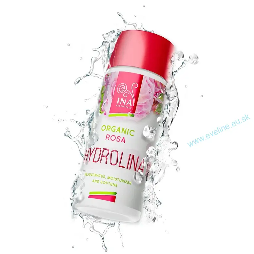 INA ESSENTIALS HYDROLINA™ - Organická Ružová voda pre Suchú pokožku