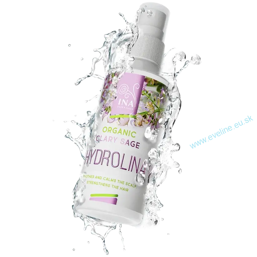 INA ESSENTIALS HYDROLINA™ - Organická voda zo Šalvie na Lupiny a Svrbenie pokožky hlavy