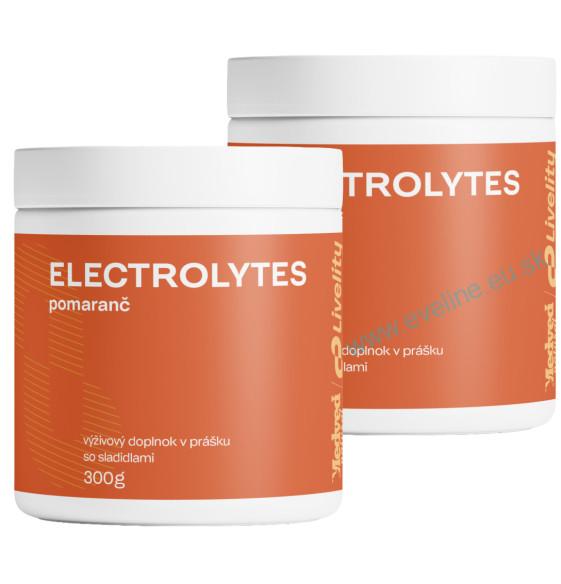 2x ELECTROLYTES 300g orange (spolu 600g)