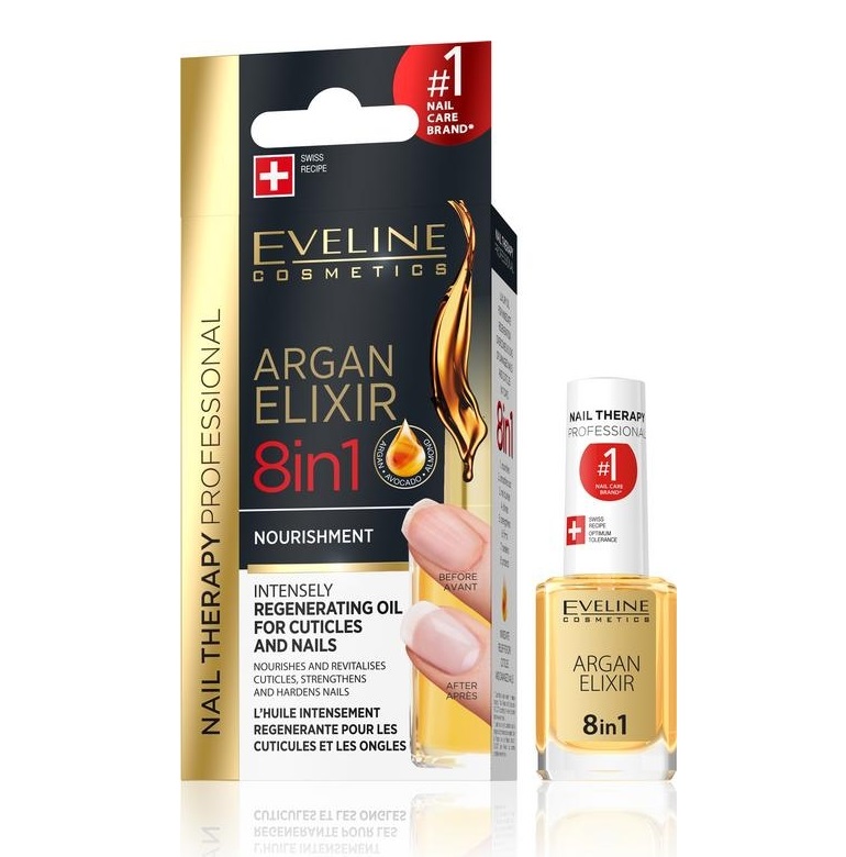 EVELINE olejček s arganovým olejom na regeneráciu ARGAN ELIXIR 8v1