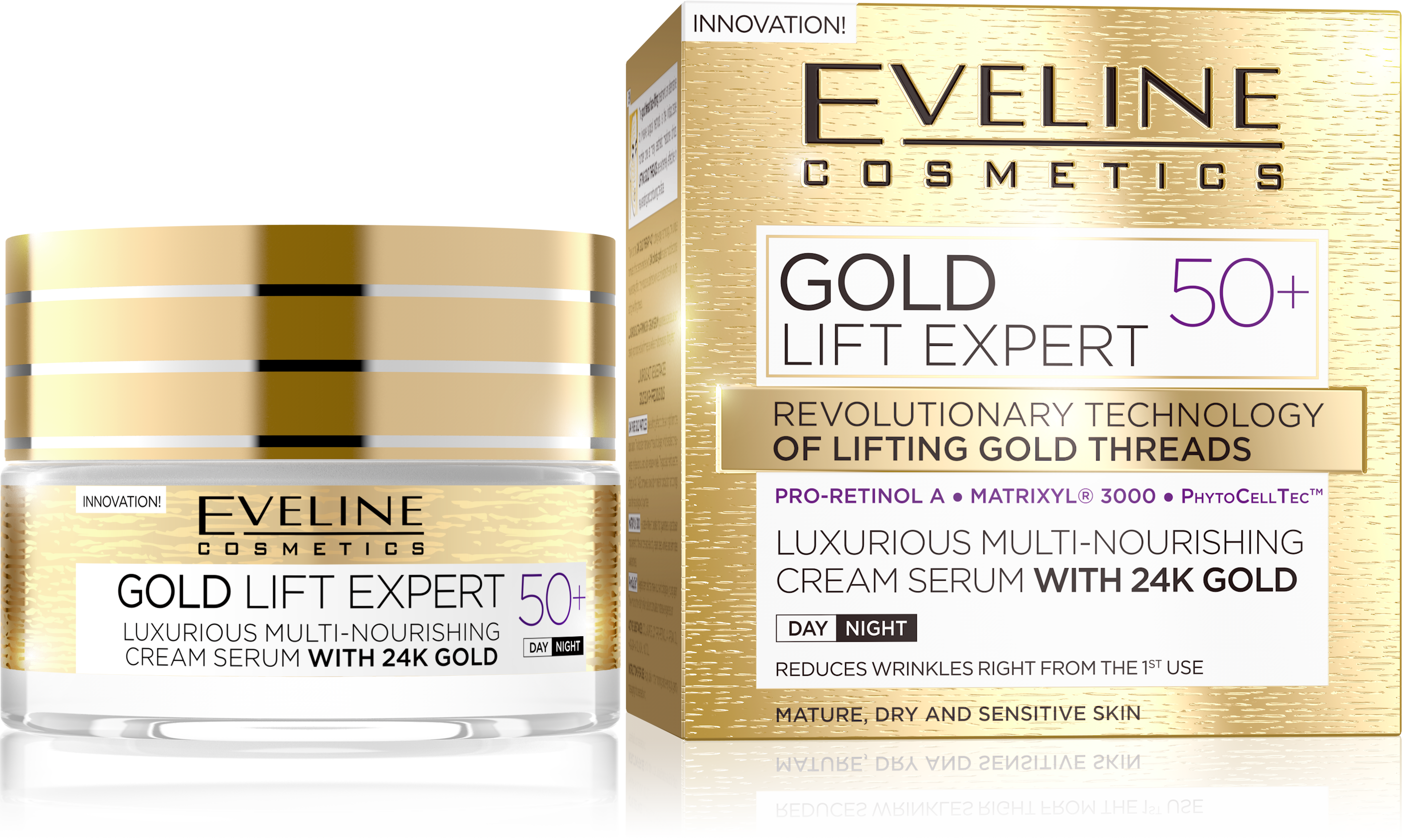 EVELINE Gold Lift Expert 50+