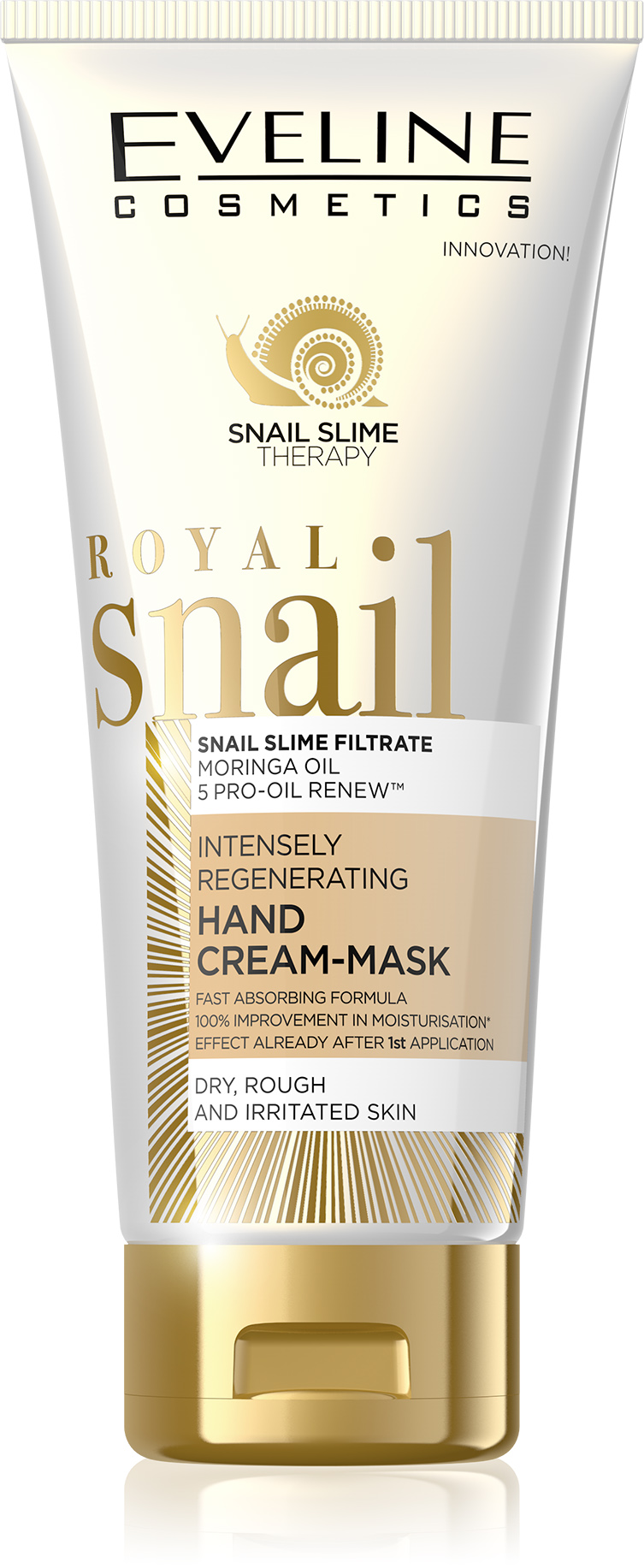 EVELINE Royal Snail intenzívne regeneračný krém-maska na ruky