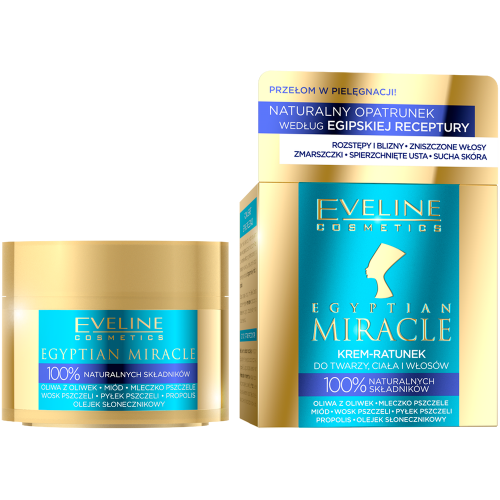 EVELINE EGYPTIAN MIRACLE multifunkčný krém na tvár, telo aj vlasy