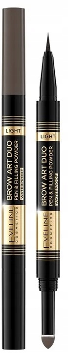 EVELINE BROW Art DUO pero a púder na obočie 2v1 - LIGHT