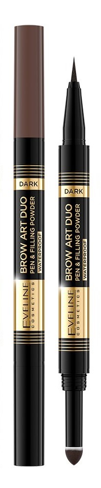 EVELINE BROW Art DUO pero a púder na obočie 2v1 - DARK