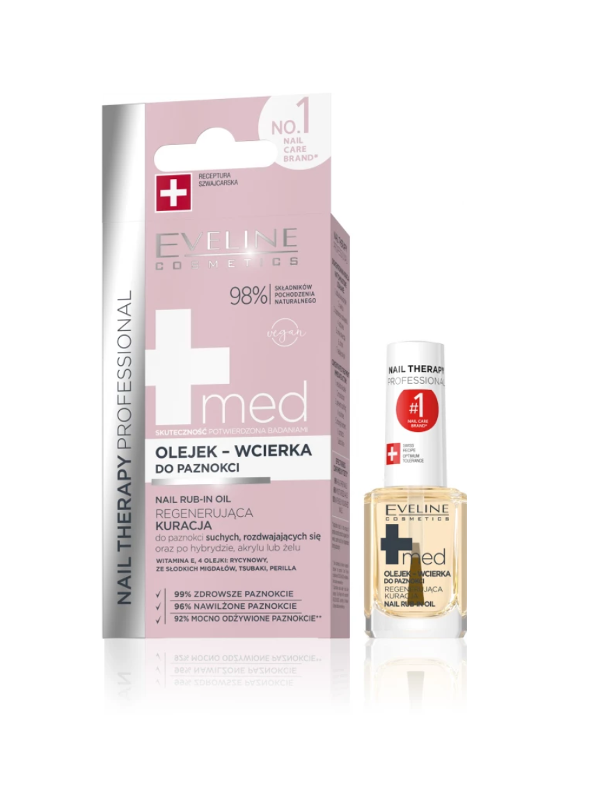 EVELINE MED+ - Regenerujúci olejček na nechty a nechtovú kožičku