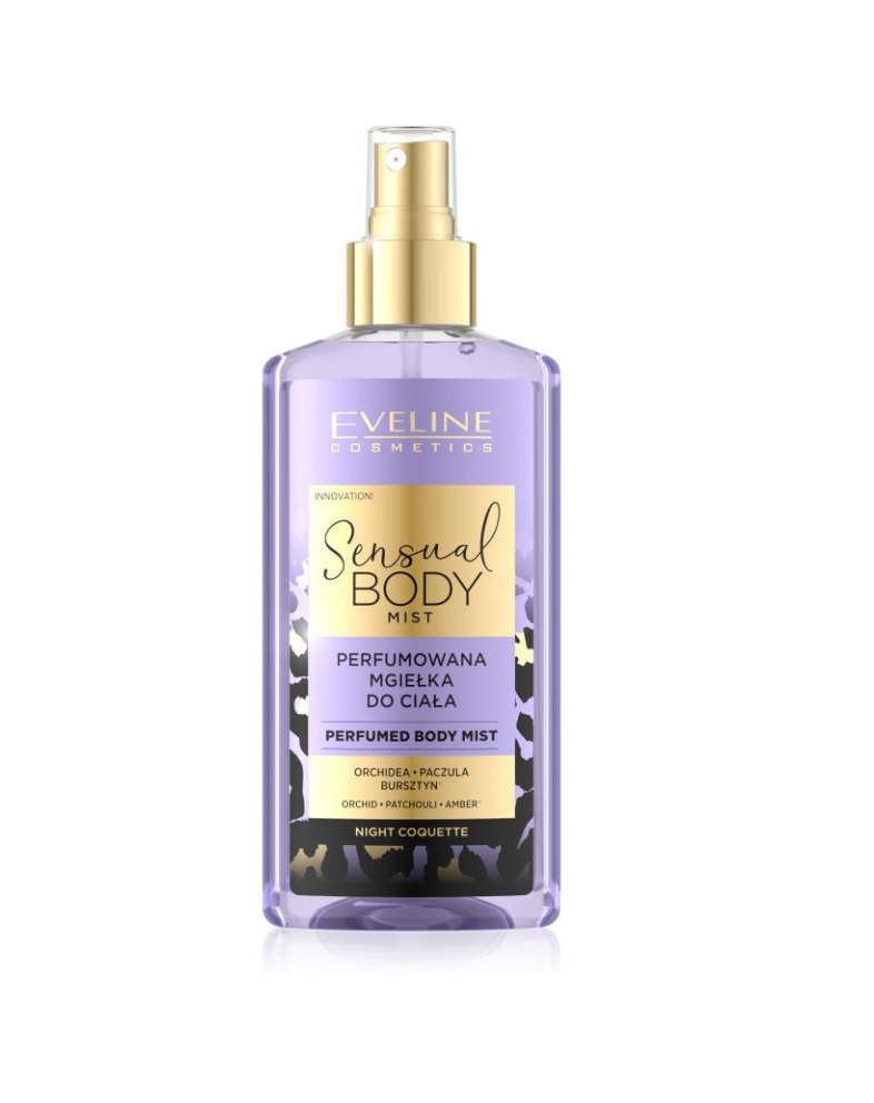 EVELINE Sensual body mist - parfumovaná telová hmla Night coquette
