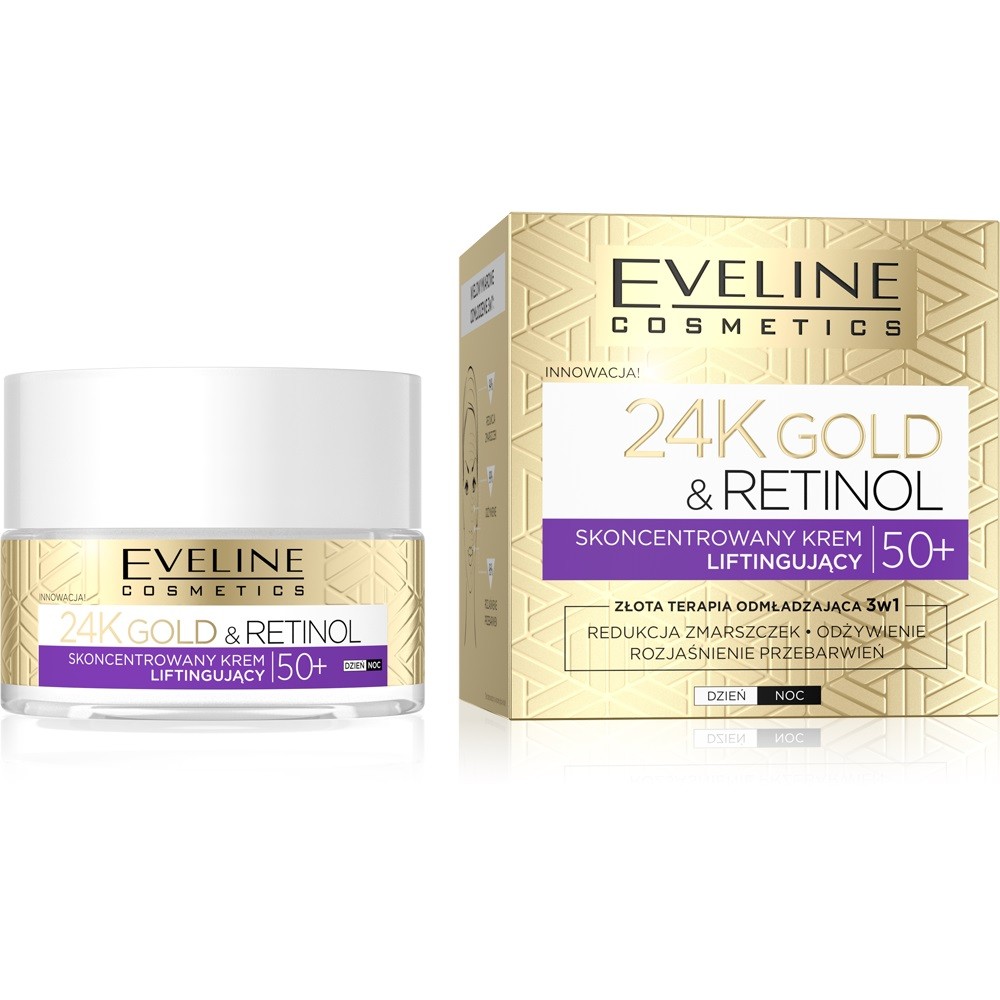 EVELINE 24K Gold & Retinol 50+