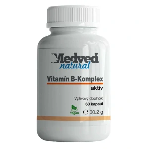 Medveď natural Vitamín B komplex 60 kapsúl