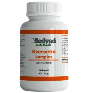 Medveď natural Kvercetín komplex 60 kapsúl